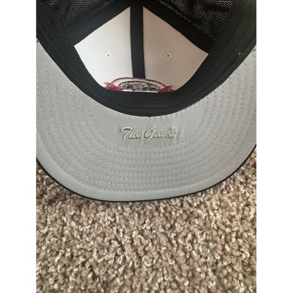 Coke Zero Sugar 400 Hat The Game Mesh Cap Black White Red NASCAR August 27 2022 - Picture 4 of 5